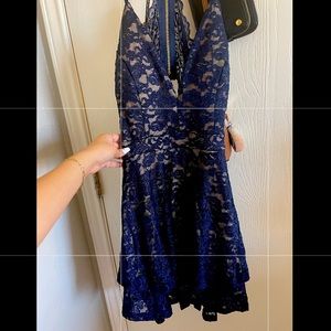 This is a prom dresses that didn’t fit! Never worn! Tags still on!!